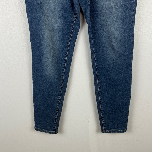 Nanette Lepore Blue Belle High Rise Skinny Jeans Size 16 - Picture 7 of 11